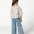 PANTALÓN DENIM DESFLECADO AZUL