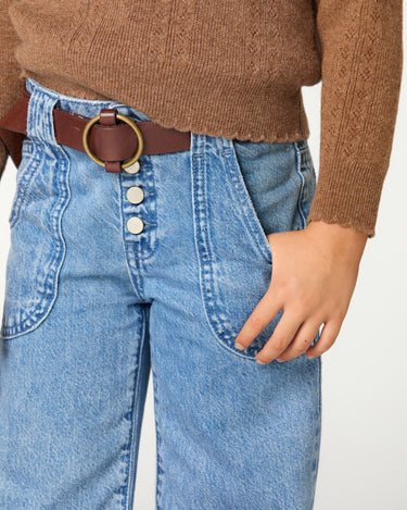 PANTALON DENIM BOLSILLOS BLUE