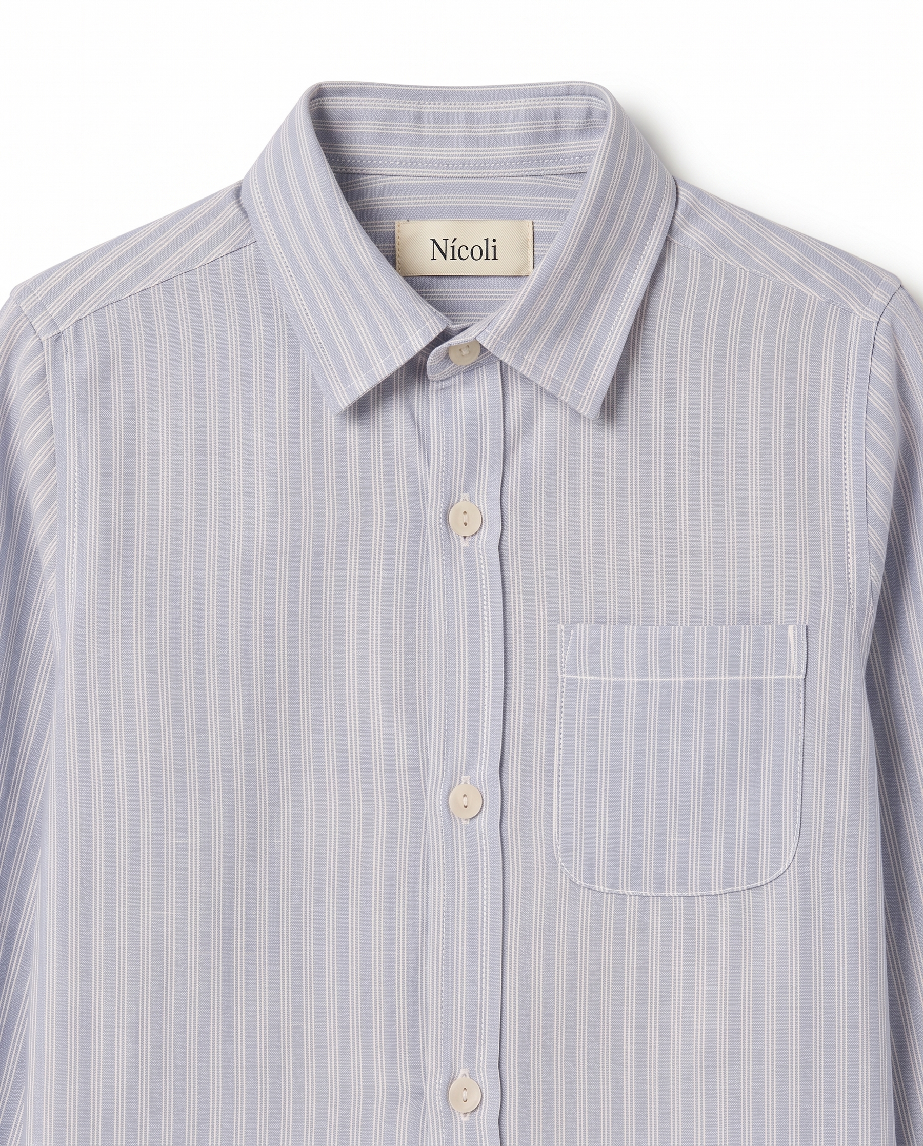 CAMISA RAYA ANILINE BLUE