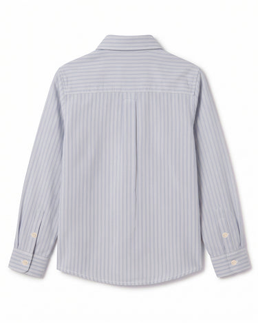 SHIRT STRIPE ANILINE BLUE