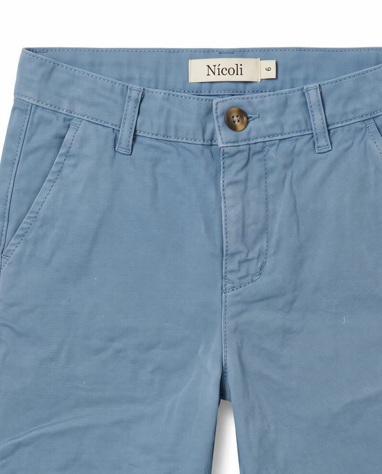 CHINO SHORTS ANILINE BLUE