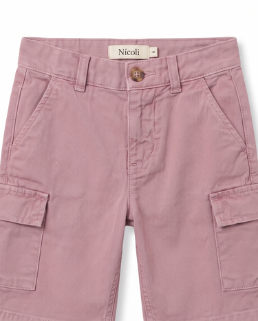 DARK BERRY CARGO SHORTS