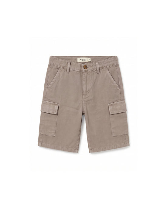 IRON GREY CARGO SHORTS