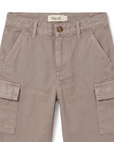 IRON GREY CARGO SHORTS