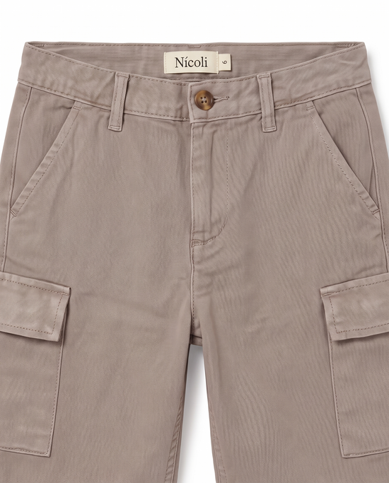 IRON GREY CARGO SHORTS