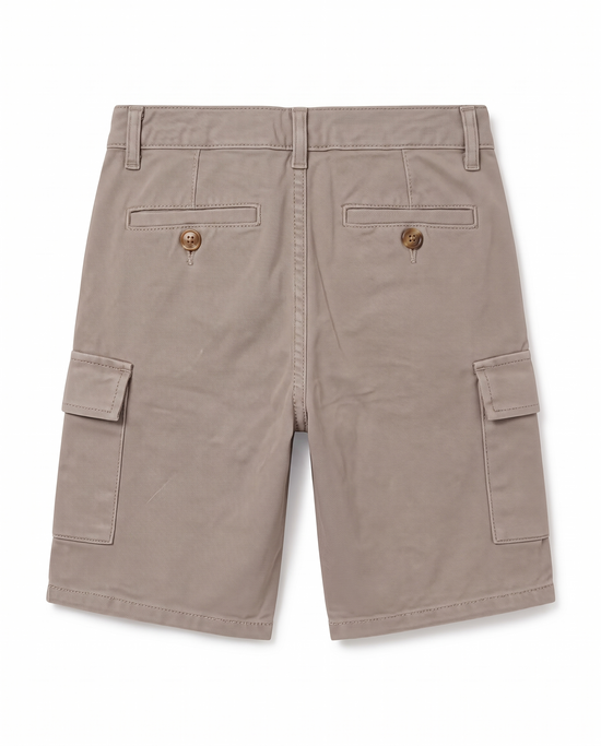 IRON GREY CARGO SHORTS