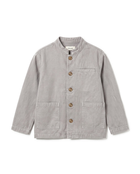CHAQUETA CUELLO MAO IRON GREY
