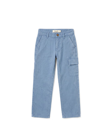 ANILINE BLUE CARGO PANTS