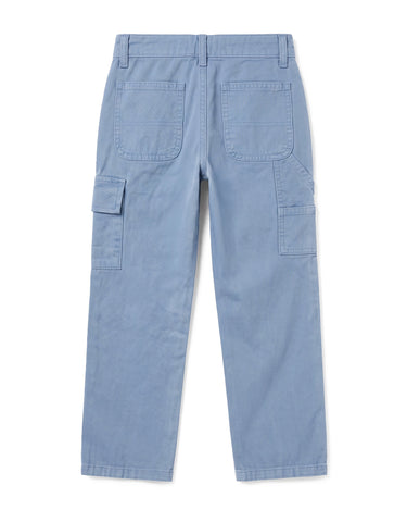 ANILINE BLUE CARGO PANTS