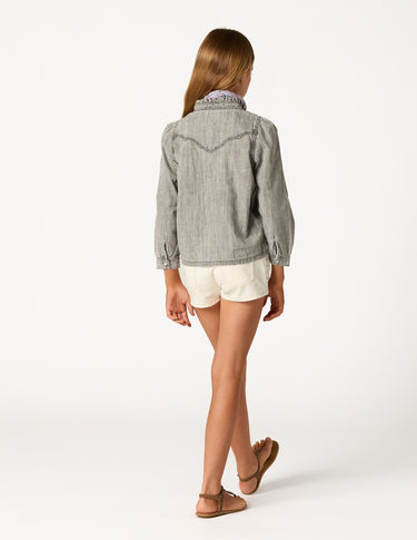 SHORT TACHAS MINI WHITE