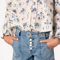 BLUE POCKET SHORTS