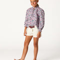 WHITE POCKET SHORTS