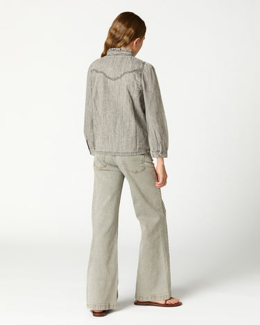 PANTALÓN GRIS CLARO TACHAS MINI