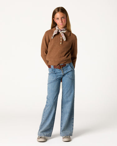 PANTALON DENIM BOLSILLOS BLUE