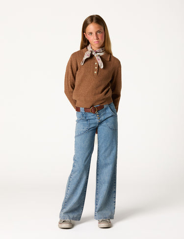 PANTALON DENIM BOLSILLOS BLUE