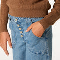PANTALON DENIM BOLSILLOS BLUE