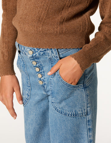 PANTALON DENIM BOLSILLOS BLUE