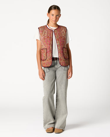 LIGHT GREY TROUSERS POCKETS SEAMS