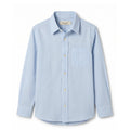 STRIPED ANILINE BLUE SHIRT