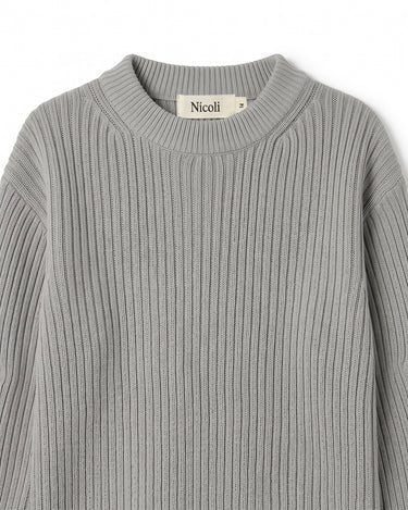 JERSEY CANALÉ IRON GREY