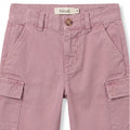 DARK MULBERRY CARGO SHORTS
