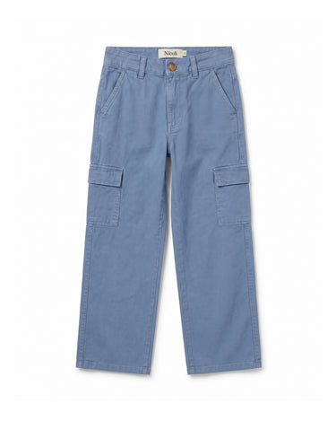 ANILINE BLUE CARGO PANTS