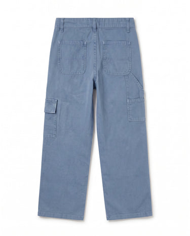 ANILINE BLUE CARGO PANTS