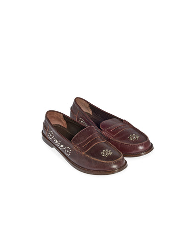 MOCASIN PIEL TACHAS