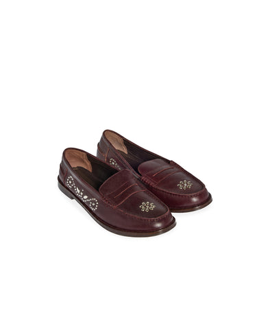 MOCASIN PIEL TACHAS