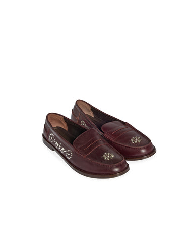 MOCASIN PIEL TACHAS