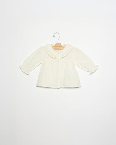 CAMISA DOBLE CUELLO CRUDA