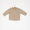 CHAQUETA BEBÉ MARRÓN GLACÉE
