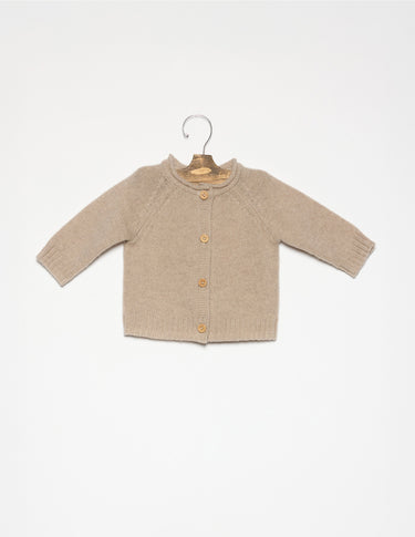 CHAQUETA BEBÉ MARRÓN GLACÉE