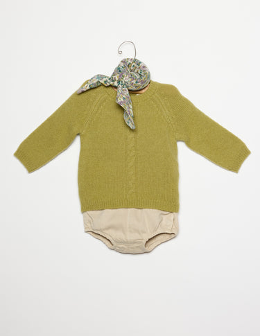 MEADOWS CABLE KNIT SWEATER