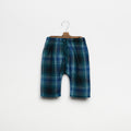 LONG BLUE CHECKERED BLOOMERS