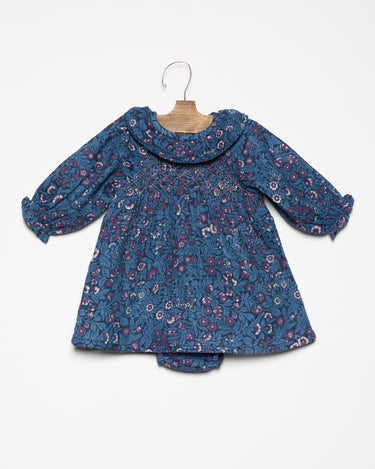 VESTIDO NIDO NIGHT GARDEN BLUE