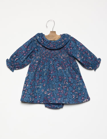 VESTIDO NIDO NIGHT GARDEN BLUE