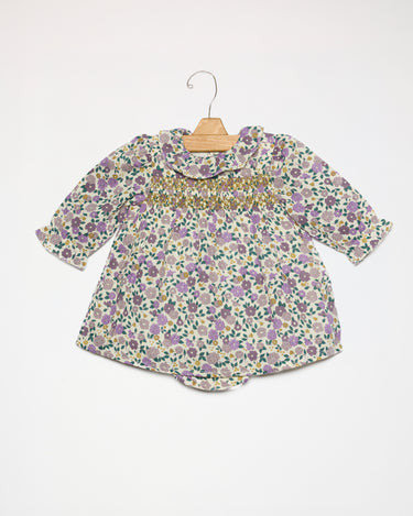 VESTIDO NIDO MANGA LARGA BLOSSOM PLUM