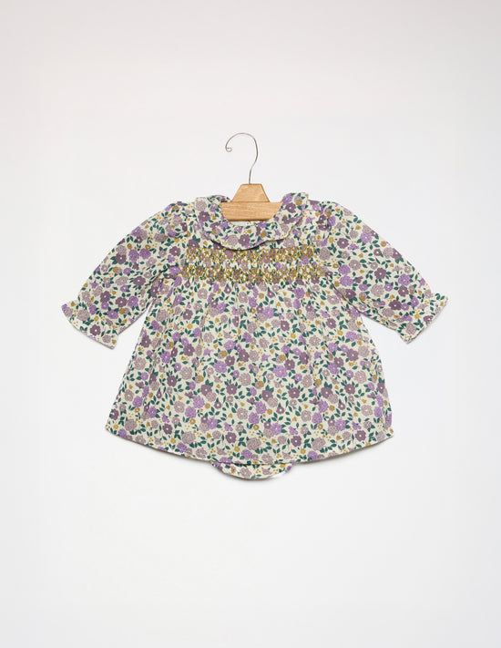 VESTIDO NIDO MANGA LARGA BLOSSOM PLUM