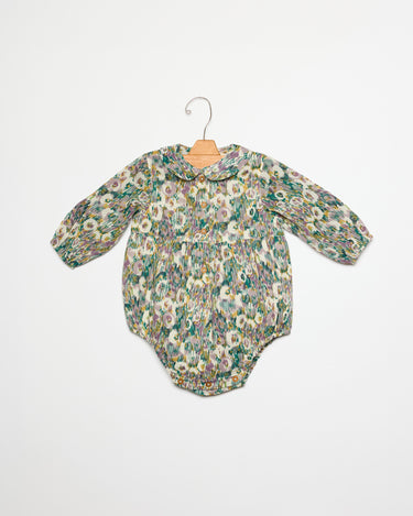 LONG SLEEVE ONESIE SHADOW PLUM