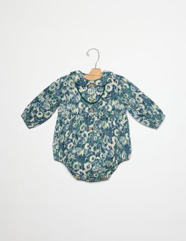 SHADOW MIDNIGHT LONG SLEEVE ROMPER