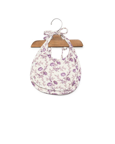BABERO PRINT BRIGHT FLOWERS PLUM