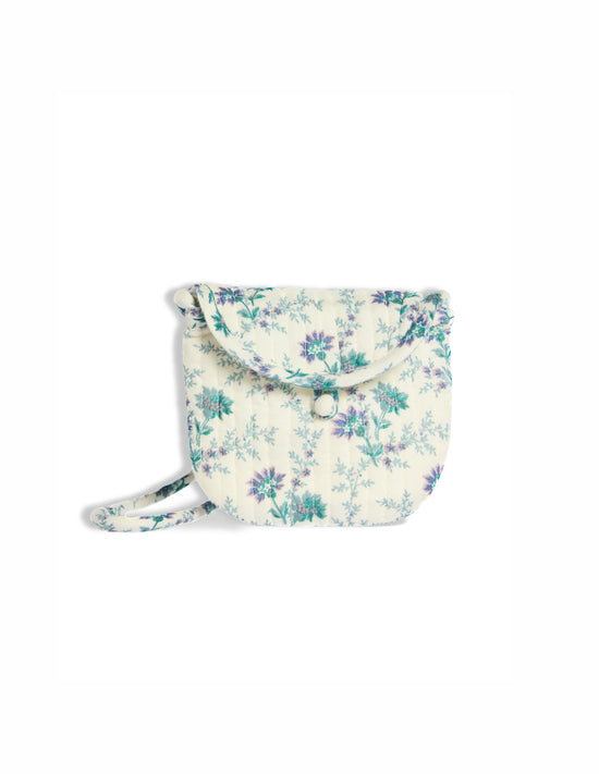 BANDOLERA BEBÉ BRIGHT FLOWERS BLUE