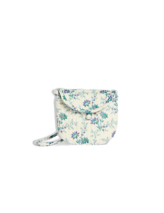 BANDOLERA BEBÉ BRIGHT FLOWERS BLUE