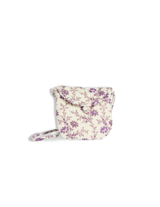 BABY SLING BRIGHT FLOWERS PLUM
