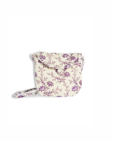 BANDOLERA BEBÉ  BRIGHT FLOWERS PLUM