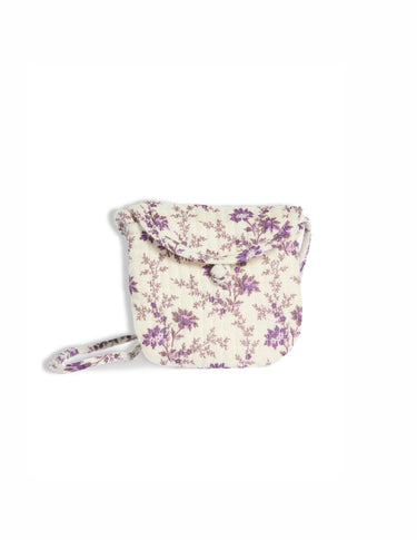 BANDOLERA BEBÉ  BRIGHT FLOWERS PLUM
