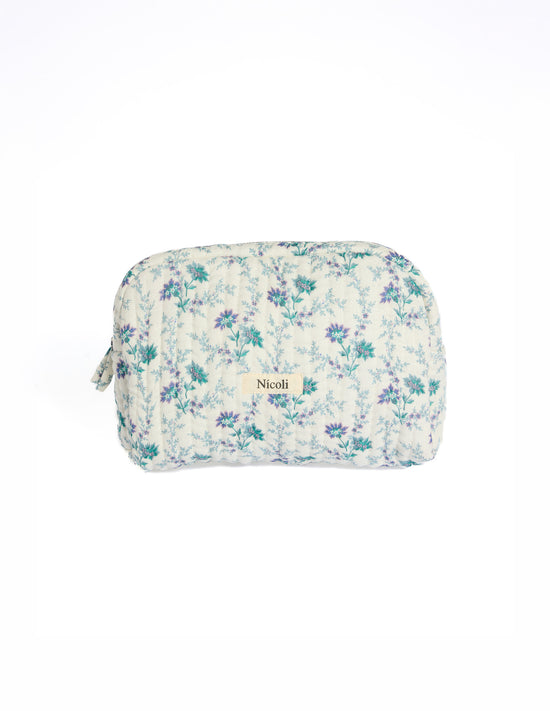 NECESER GRANDE BRIGHT FLOWERS BLUE