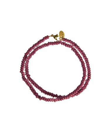 BLUSH SHORT BEAD NECKLACE