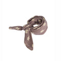 SCARF PRINT LEAF SMOKE
